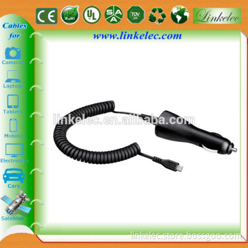 High speed output DC5v mini usb car charger with cable